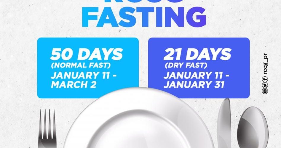 50 days Fasting and Prayers